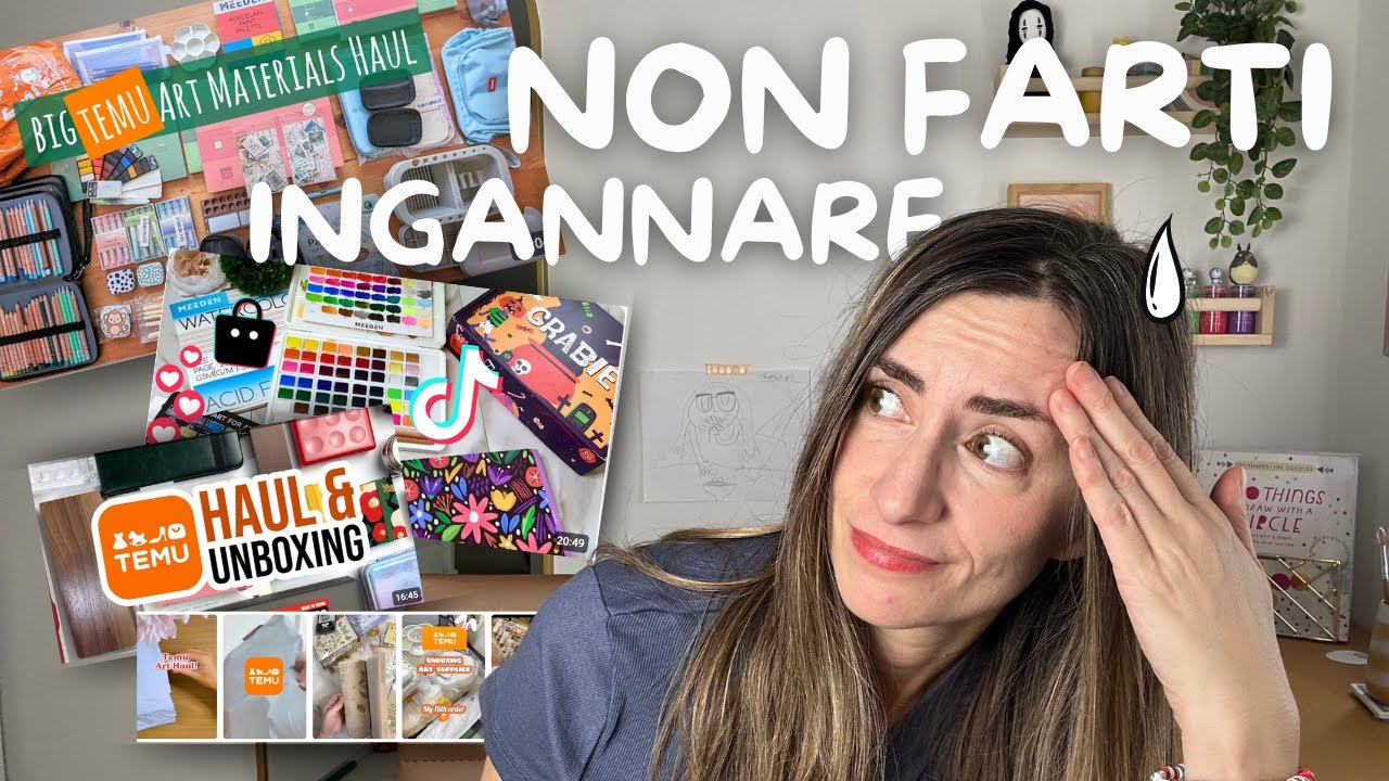 LA VERIT&Agrave; SUI MATERIALI ARTISTICI ECONOMICI E VIRALI 👀 (CHE NESSUNO TI DICE)