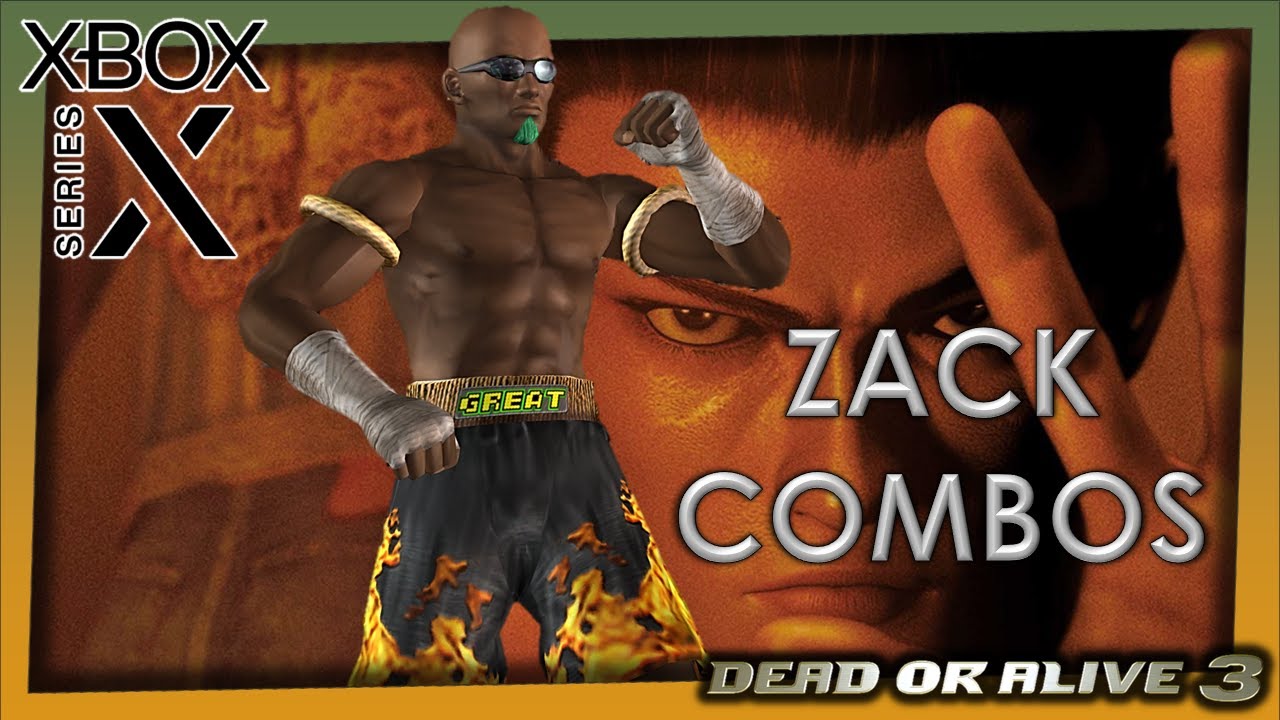 Dead or Alive 3 - Zack combos (XBOX Series X)