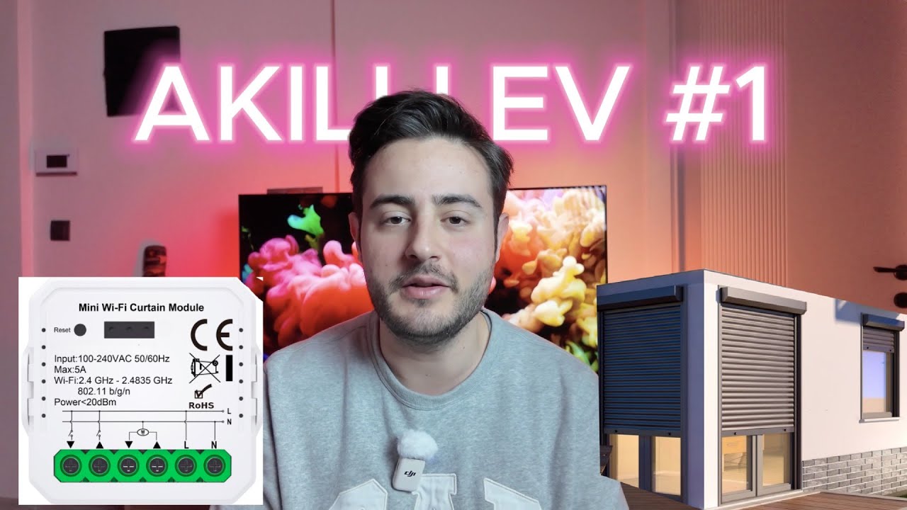 EVİMDEKİ PANJURLARI AKILLANDIRDIM! | Akıllı Ev Serisi Bölüm 1