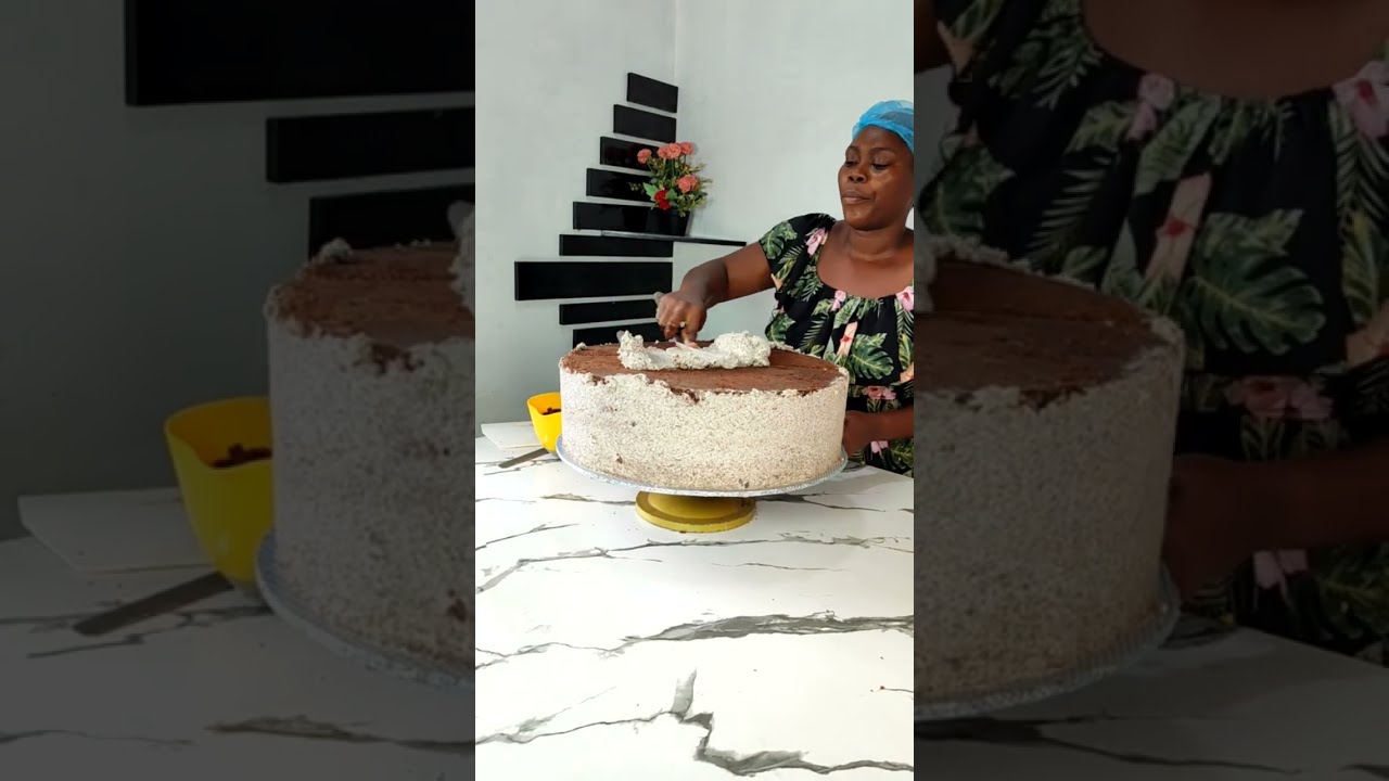 How I made 7 tier wedding cake with lightning