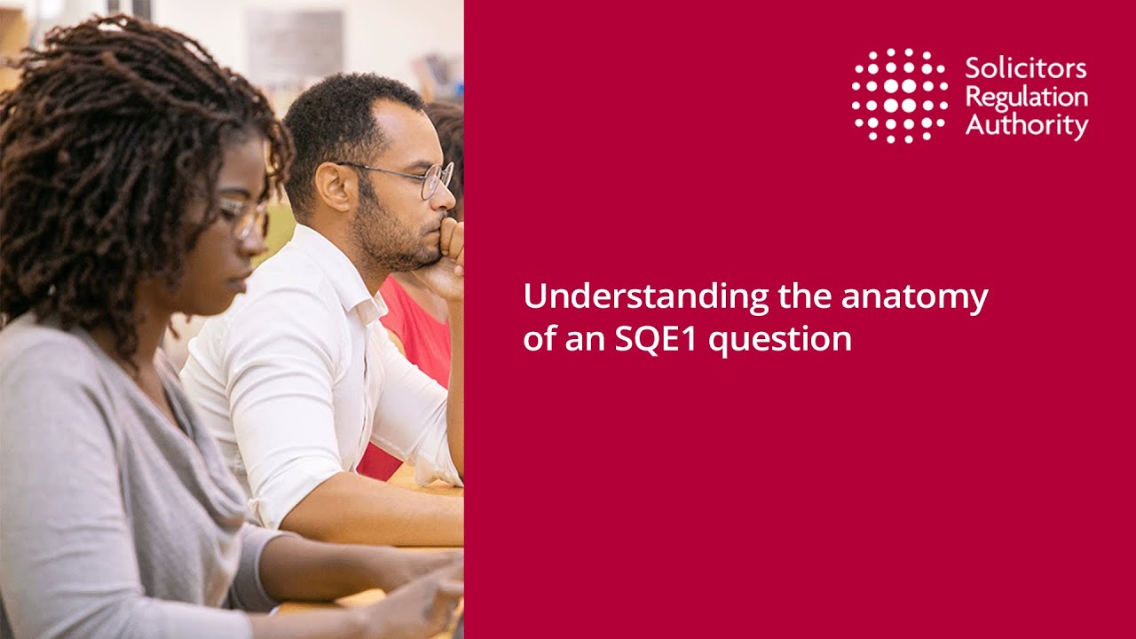 Understanding the anatomy of an #SQE1 question
