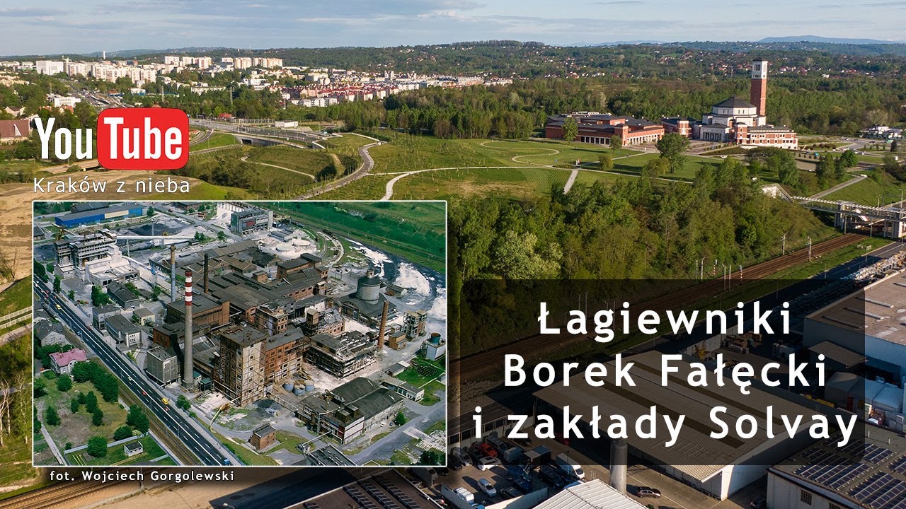 Łagiewniki, Borek Fałęcki i zakłady Solvay