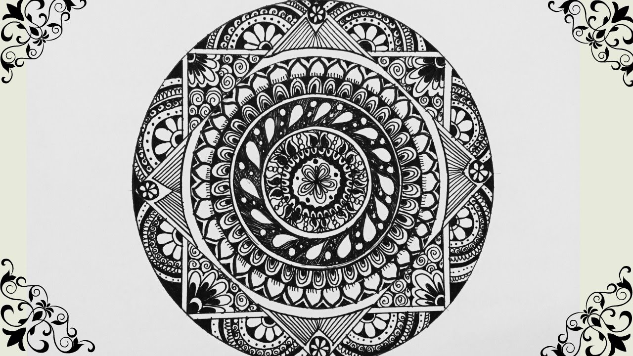 How to Draw : Mandala