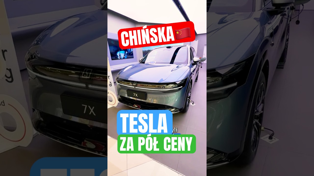 To Chińska 🇨🇳 &bdquo;Tesla Model Y&rdquo; za P&Oacute;Ł CENY 🤑 ZEEKR 7X