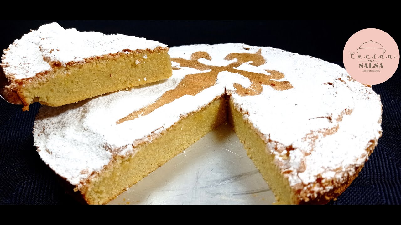 Tarta de Santiago. Receta original de la cocina tradicional gallega.