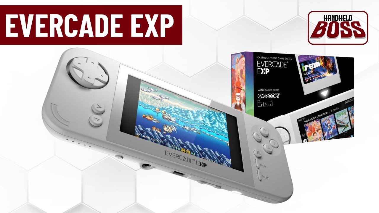 Blaze Evercade EXP Handheld - Retro Charme zum mitnehmen!