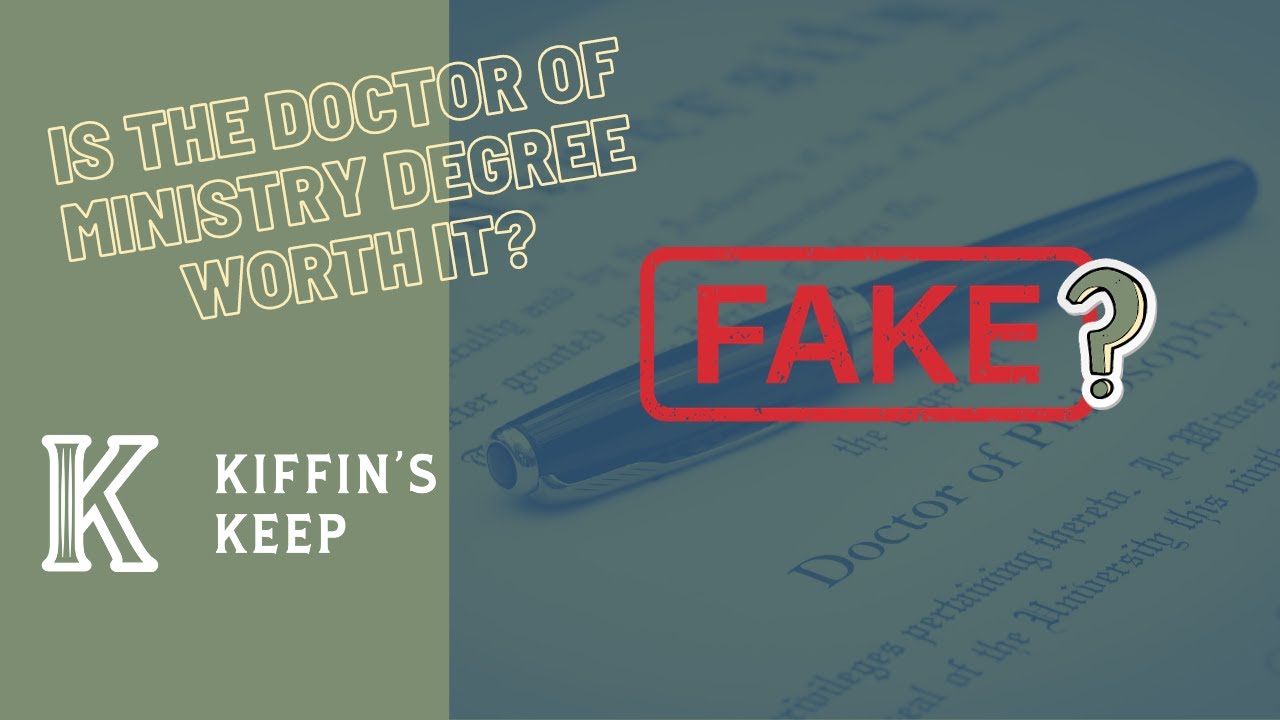 Is the Doctor of Ministry Degree Worth It? - Kiffin's Keep Ep. 38