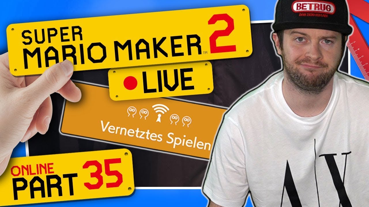 🔴 SUPER MARIO MAKER 2 ONLINE 👷 #35: Wiederauferstehung aus der Multiplayer-Hölle!