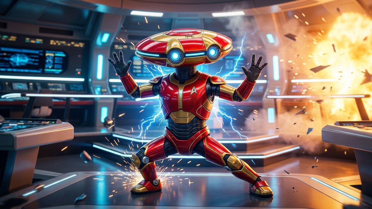 Power Rangers Starfleet Academy Mashup Spoof