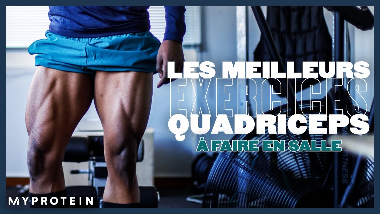 Les MEILLEURS Exercices Jambes pour QUADRICEPS (à faire en salle de sport)