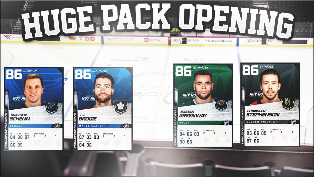 NHL 21 HUT HUGE PACK OPENING STANLEY CUP CARD PULLS!