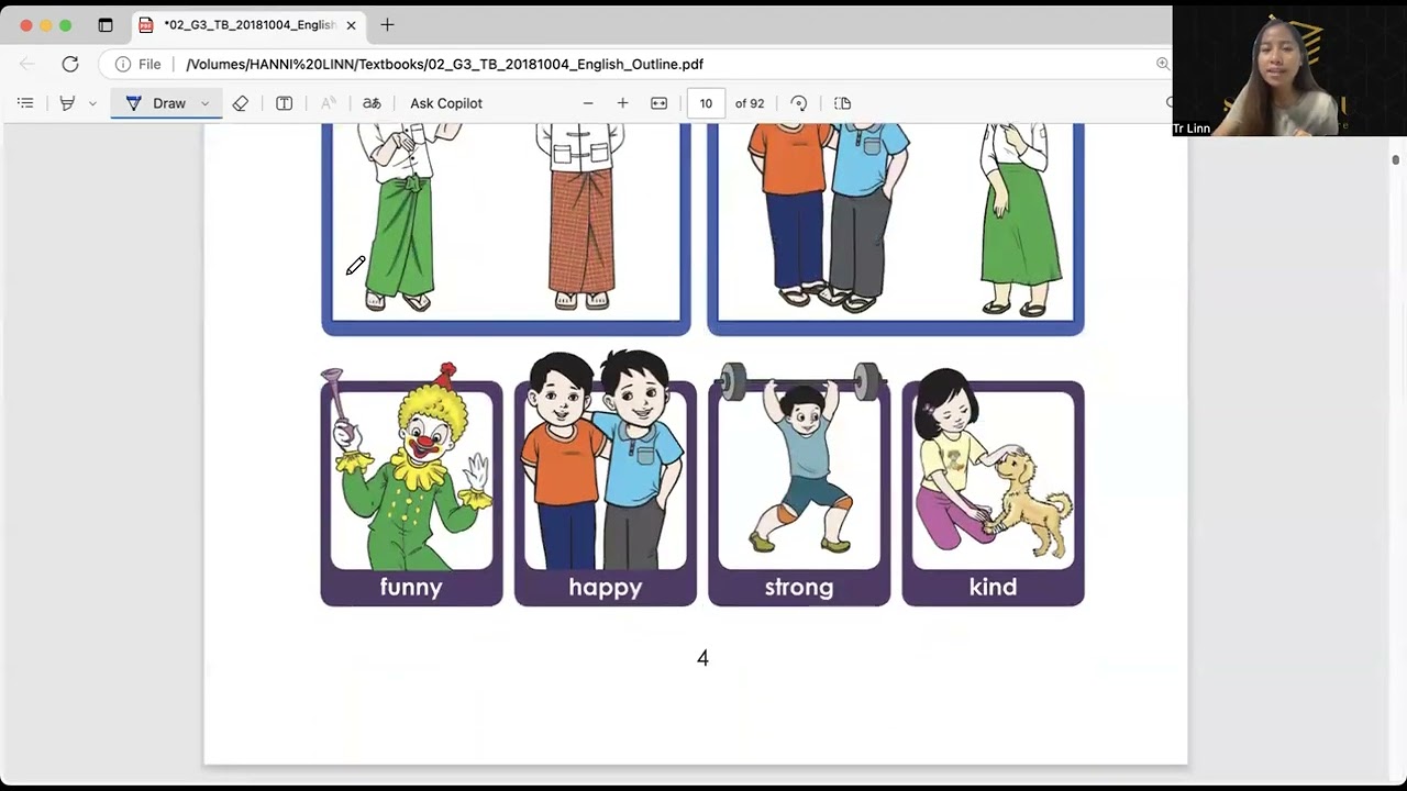 Grade(3) English Unit(1) Lesson(2) Part(1)