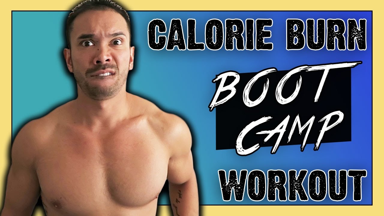 20 Minute Bootcamp Calorie Burner :: Full Body Bootcamp Workout with Weights, HIIT Bootcamp Exercise