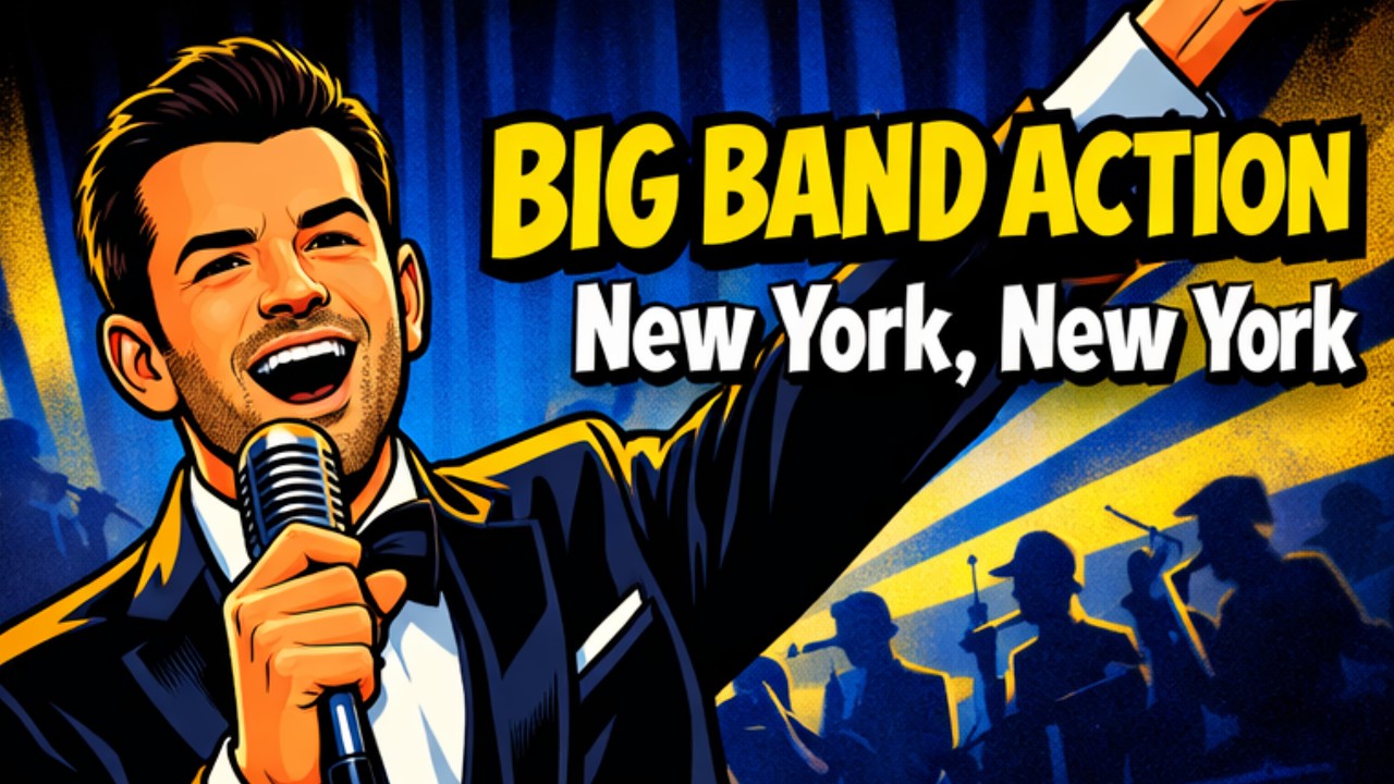 Shane Hampsheir - New York New York (with the Ben Beddoes Big Band)