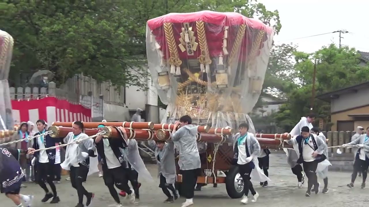 R6.4.21 淡路島 阿万東町 だんじり 宮出 亀岡八幡宮春祭り 2024/04/21(日)