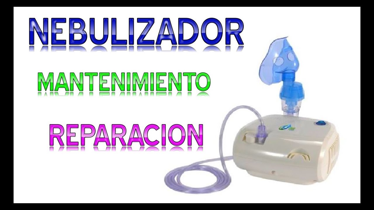 COMO REPARAR UN NEBULIZADOR MUY FACIL