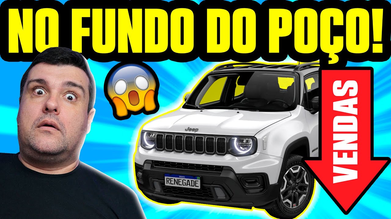 JEEP RENEGADE: O SUV que O BRASIL NÃO QUER MAIS! O QUE ACONTECEU? POR QUE as VENDAS DESPENCARAM?
