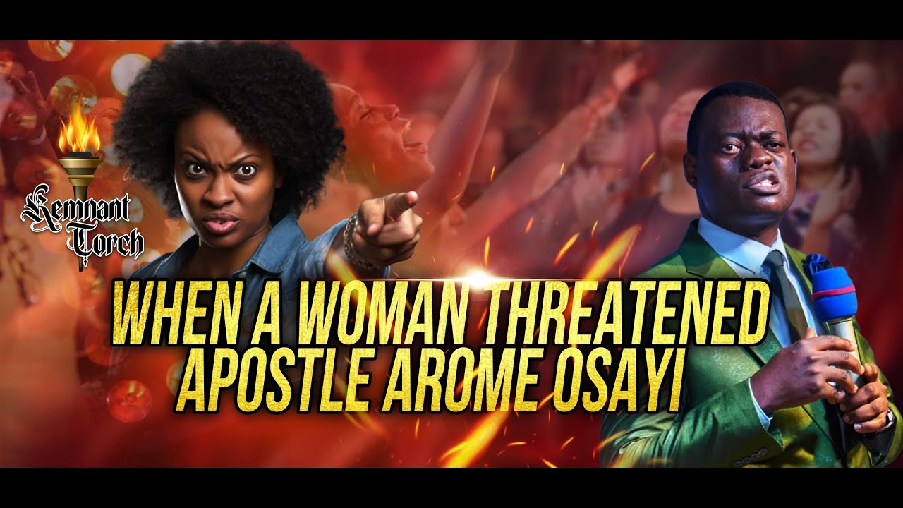 WHEN A WOMAN THREATENED APOSTLE AROME OSAYI...#apostlearomeosayi  #shortsfeed#VIRAL
