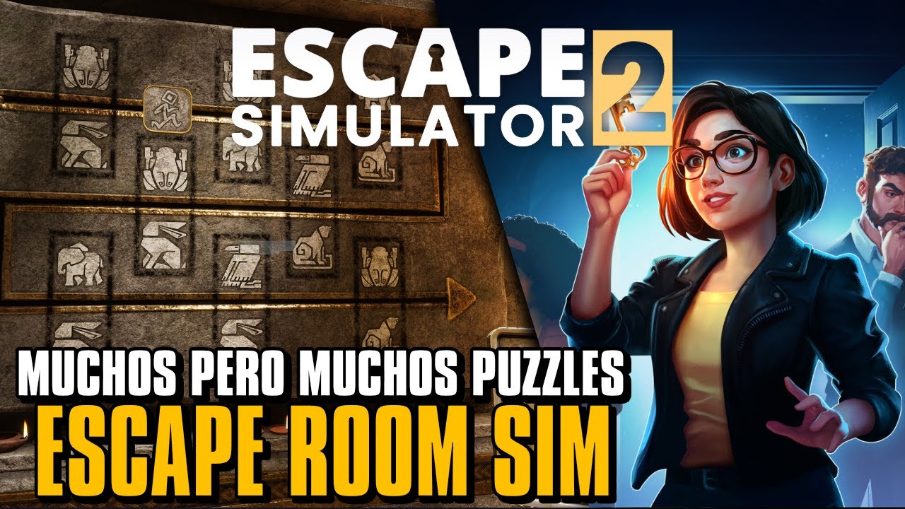 Nos hacemos unas escape rooms en cooperativo - Escape Simulator 2 - Día 1