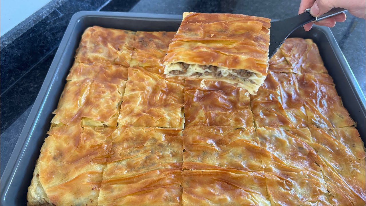 İncecik Püf Noktaları İle Kolay Su Böreği 🥯🥐