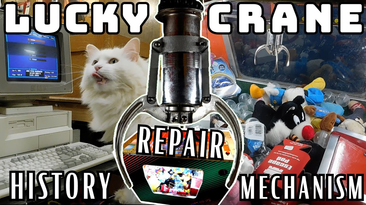 1980's Cocktail Claw Machine - History, Repair, and Mechanism