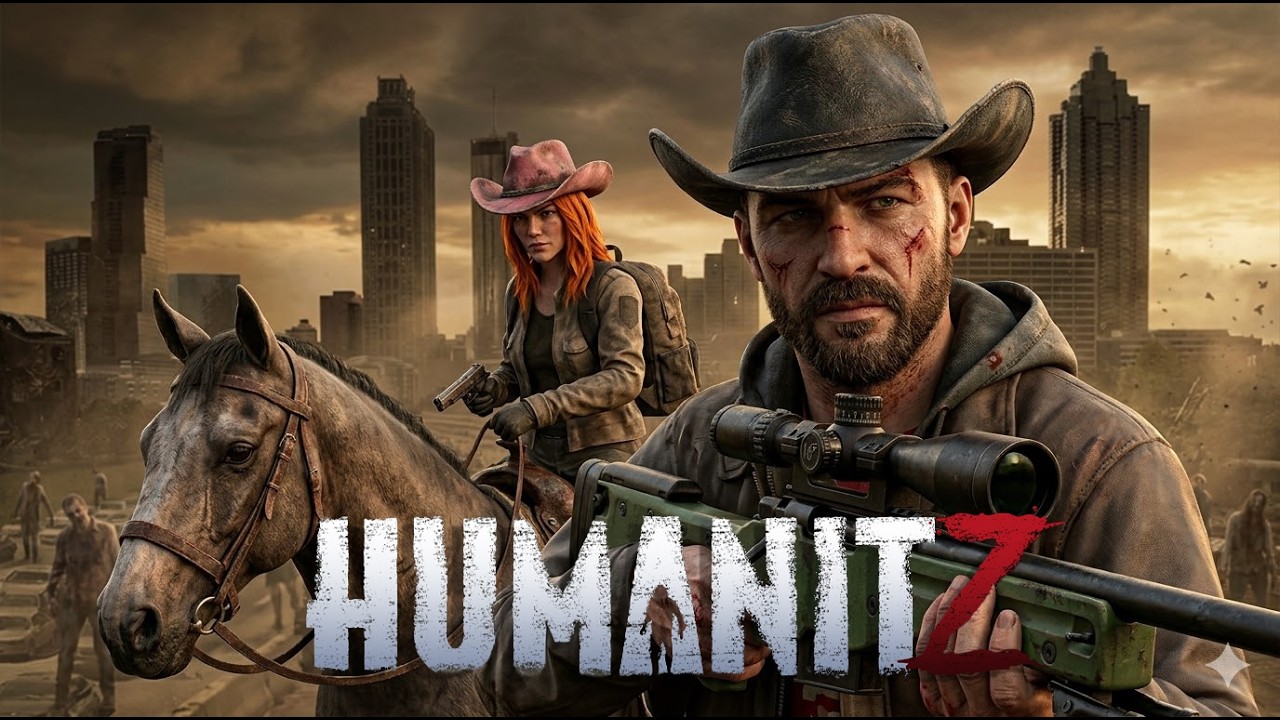 🔴 HumanitZ — выживаем с девушкой в зомби-апокалипсисе 🧟‍♂️ | кооп , лут и база