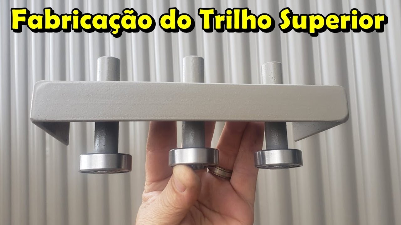Como Fazer o Trilho Superior do Portão de Correr - Curso de Serralheiro 88