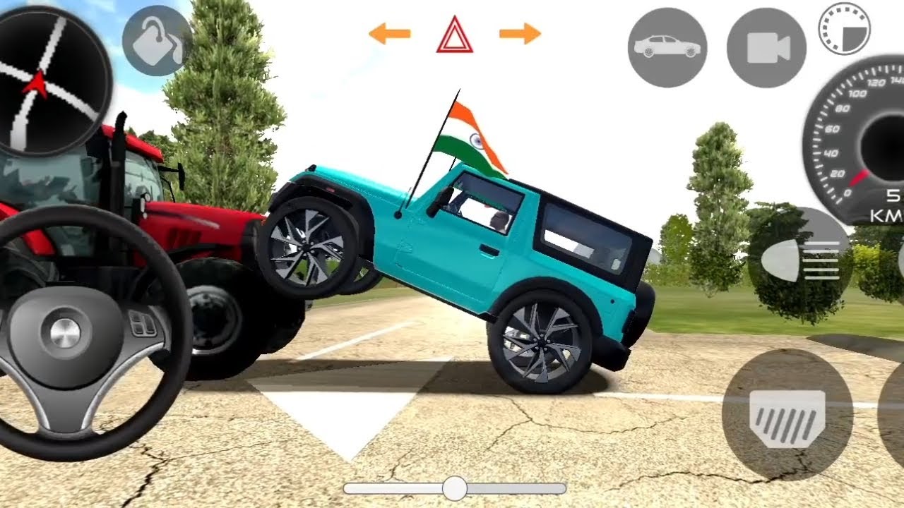 Modified Mahindra Thar Games: Indian Green Thar (Gadi Wala Games) Car Game Android Game - #2026