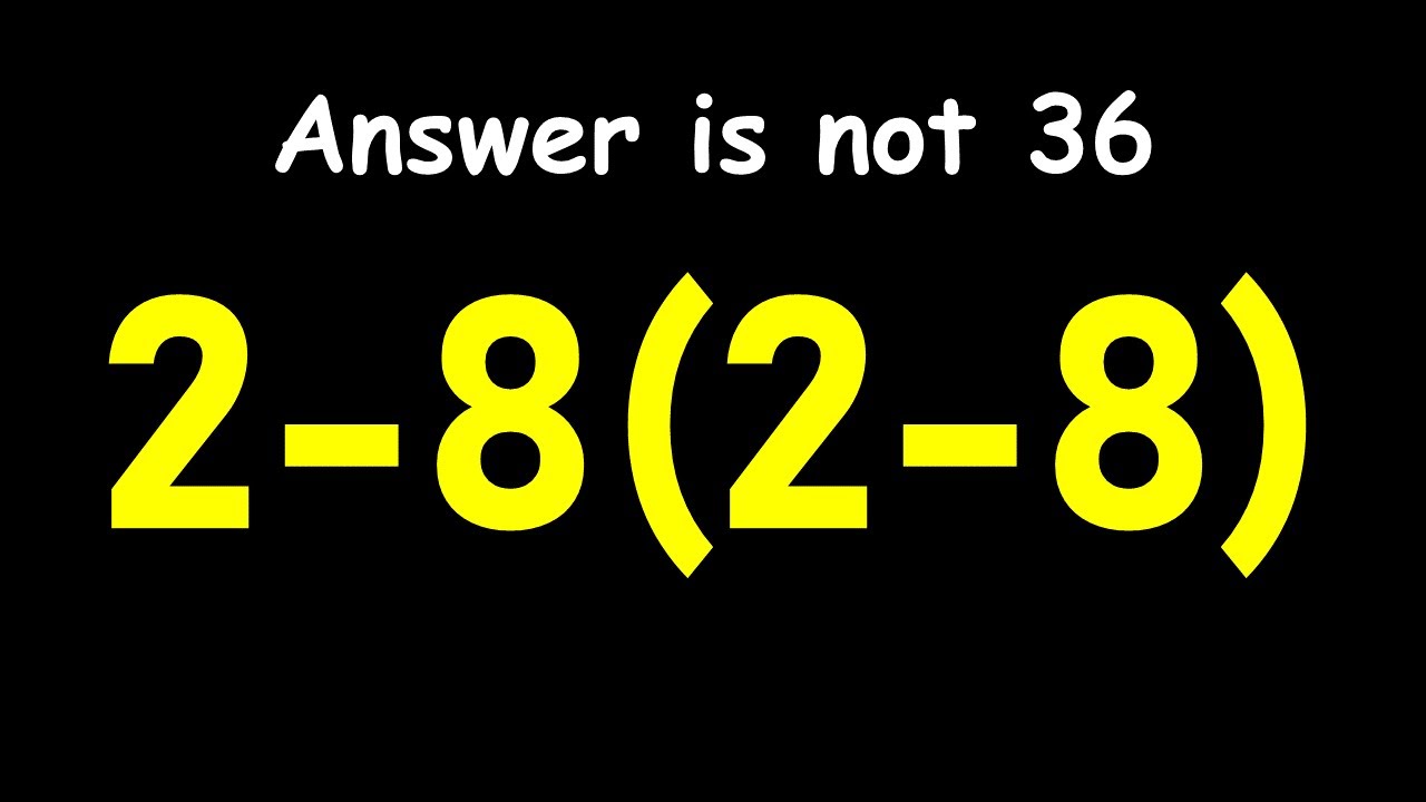 This Simple Math Mistake Fools Everyone!