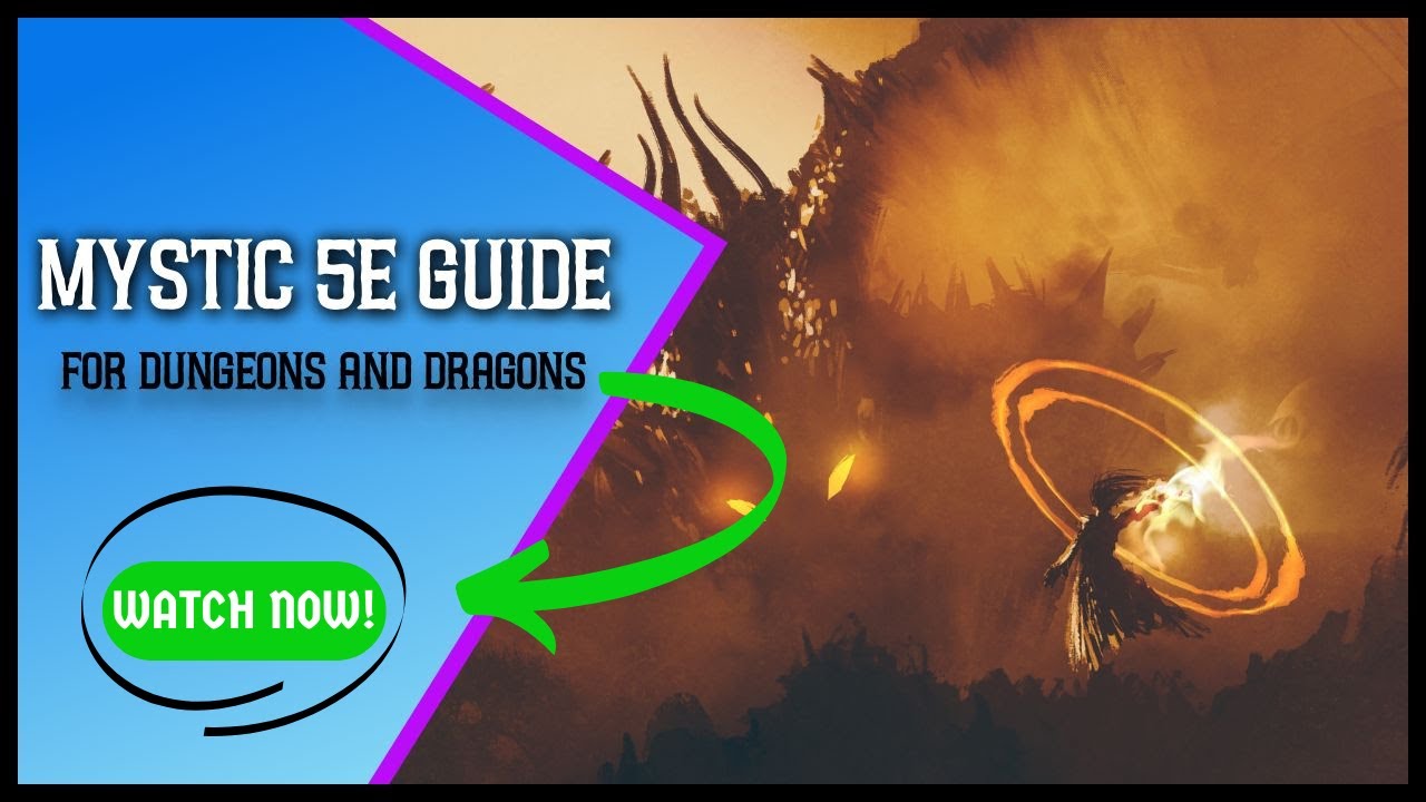 Mystic 5e — Руководство по классам для Dungeons and Dragons