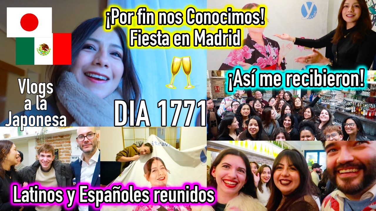 EVENTO EN MADRID 🇪🇸 ¡Por fin nos Conocimos! 🎉 + Latinos y Españoles Reunidos - Ruthi San ♡ 20-01-26