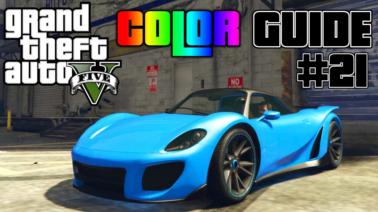 GTA V - Ultimate Color Guide #21 |  Pfister 811 Best Color Combinations
