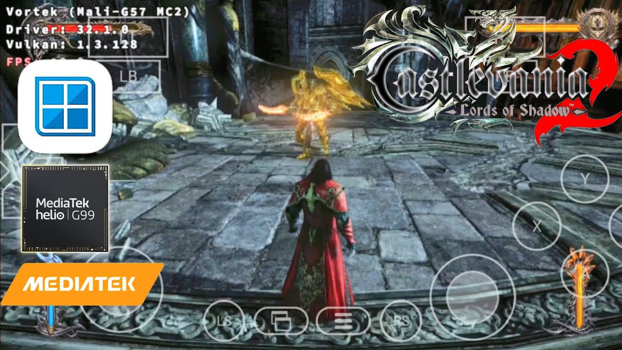 Castlevania Lords of Shadow 2 Winlator v10 final Mediatek Helio G99 mali gpu