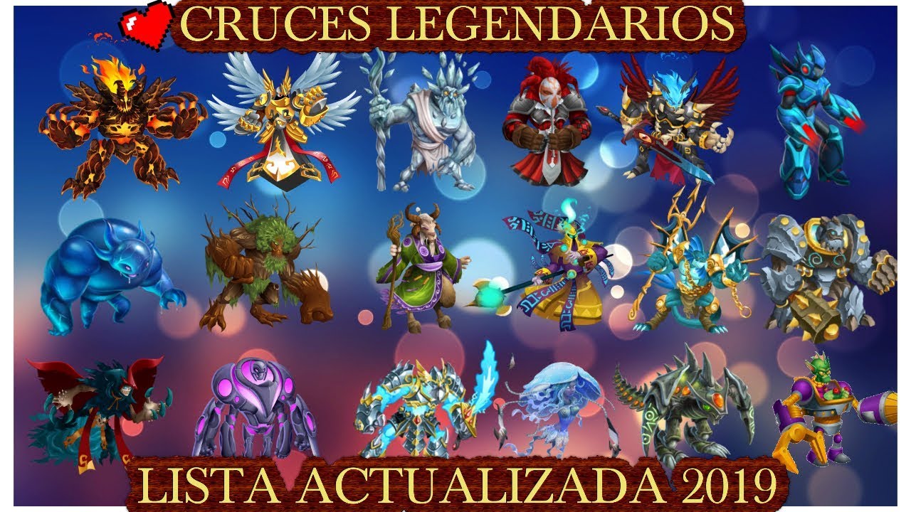TODOS LEGENDARIOS APAREABLES (2019) + EXPLICASION - MONSTER LEGENDS