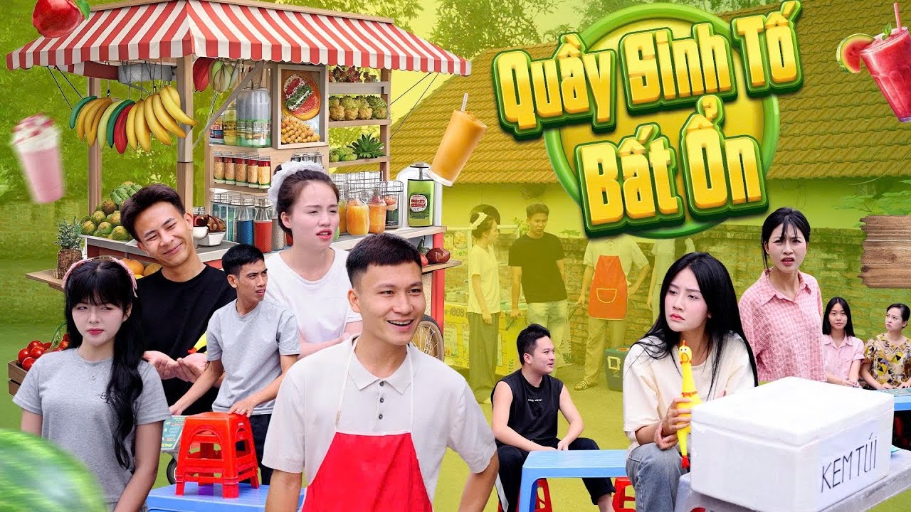 QUẦY SINH TỐ BẤT ỔN | Hai Anh Em PHẦN 932 | Phim Tình Cảm Hài Hước Gãy Media