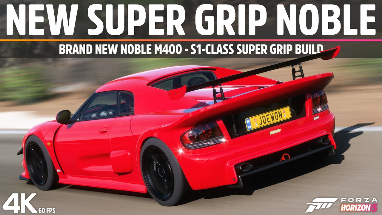 Forza Horizon 5 - The NEW Noble M400 is a SUPER GRIP Monster!!