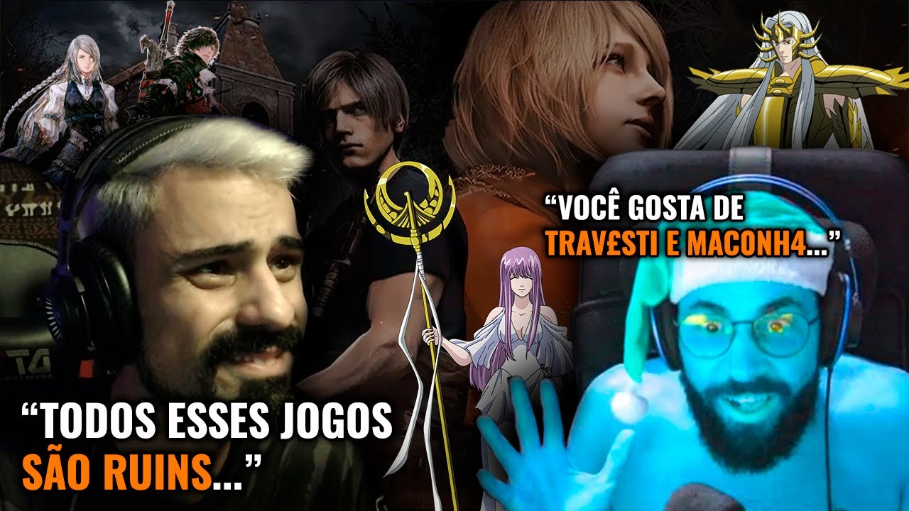 SMZINHO E ZANFAS FALANDO SOBRE OS PIORES JOGOS NA OPINIÃO DELES (FABIOCOG) (KATRAKAA)