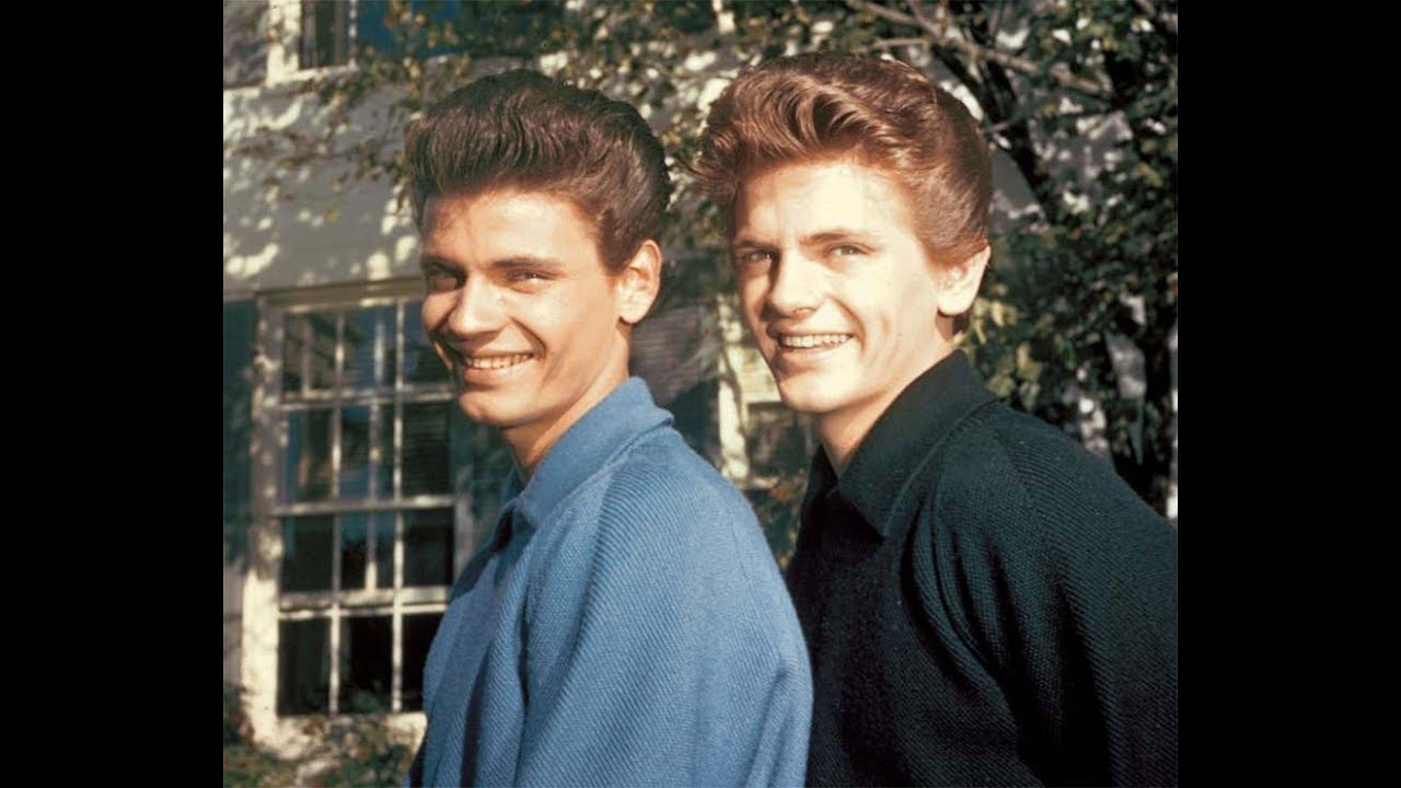 The Everly Brothers getting the Giggles singing *Oh Baby Bye-Oh*