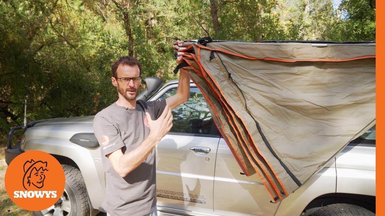 Oztent Foxwing 270° Awning Series 2 - How to setup & pack away