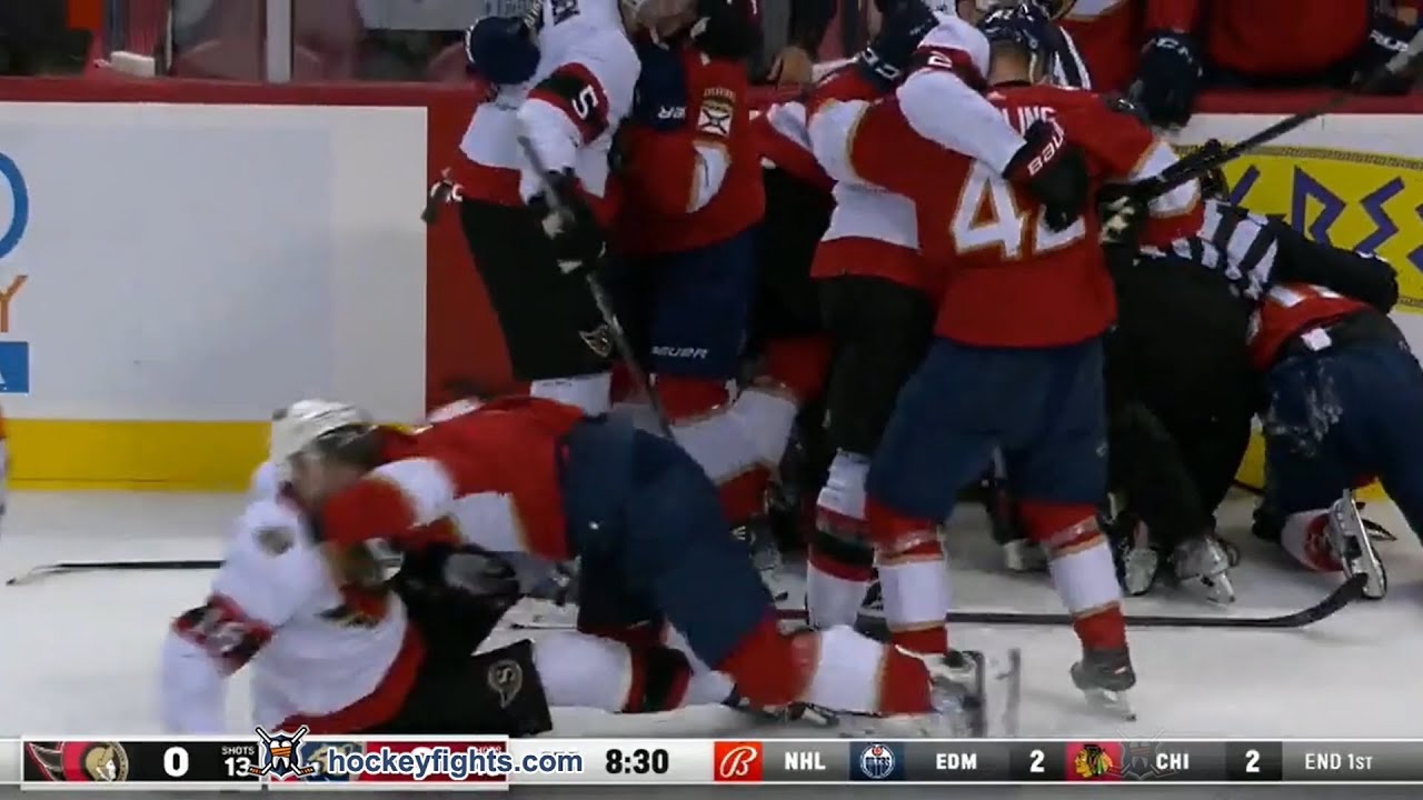 Austin Watson vs Radko Gudas Mar 3, 2022