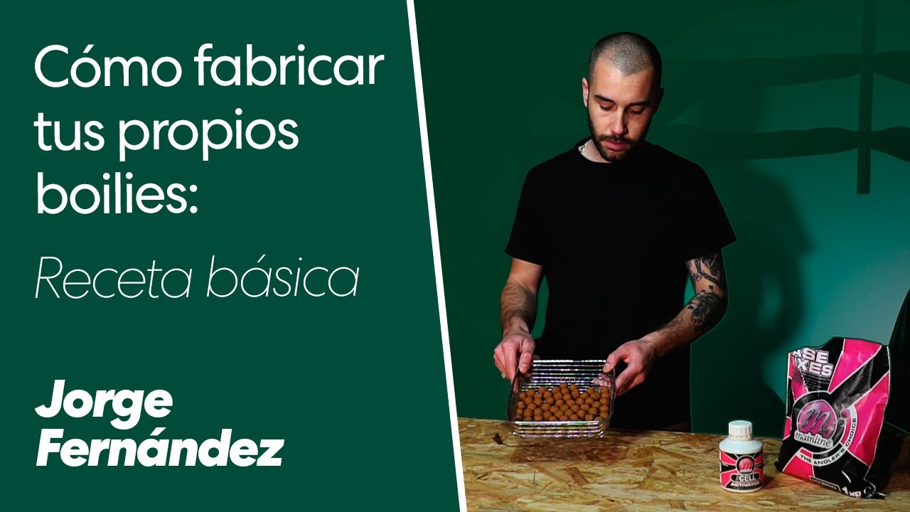 CARPFISHING | C&oacute;mo fabricar tus propios boilies: Receta B&aacute;sica | Jorge Fernandez