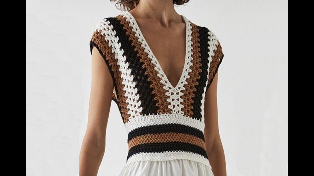 How to Create an Easy Summer Crochet Sweater ☀️🧶  Tutorial for Beginners