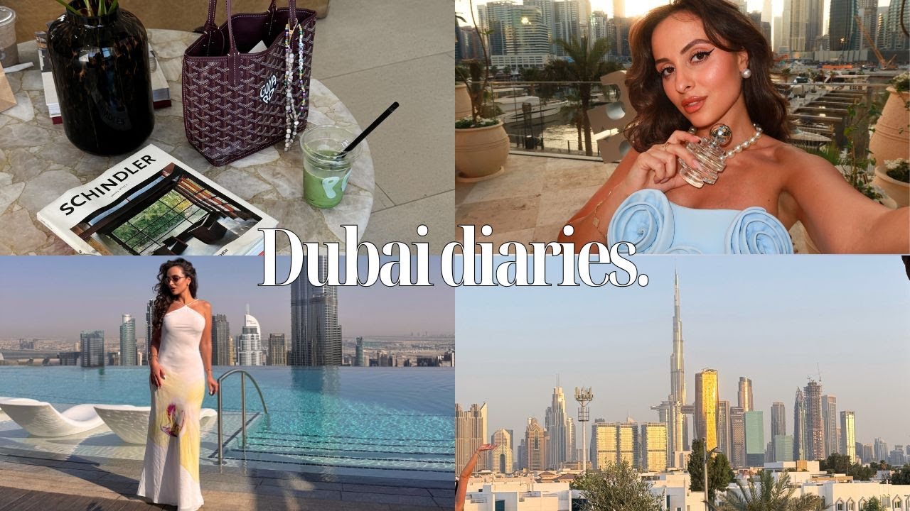 Life in Dubai: Luxury Infinity Pool Day, Global Village, Tory Burch Event & Cozy Moments!