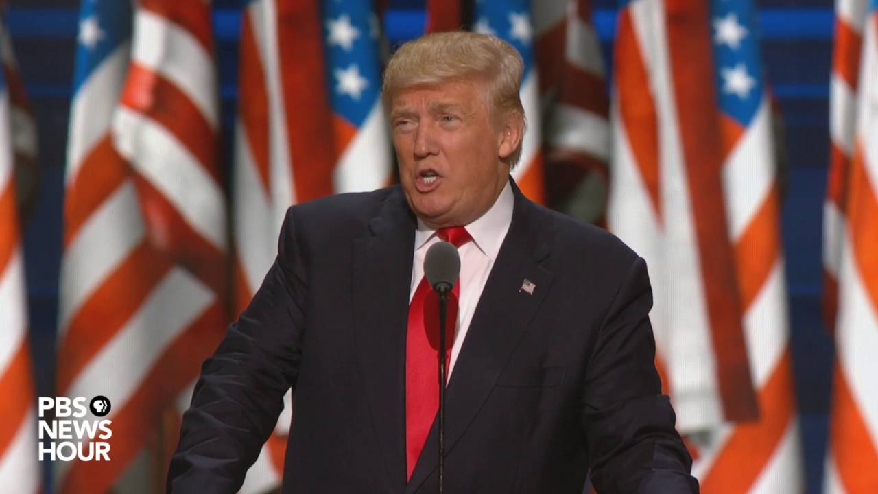Donald Trump accepts GOP nomination for U.S. president