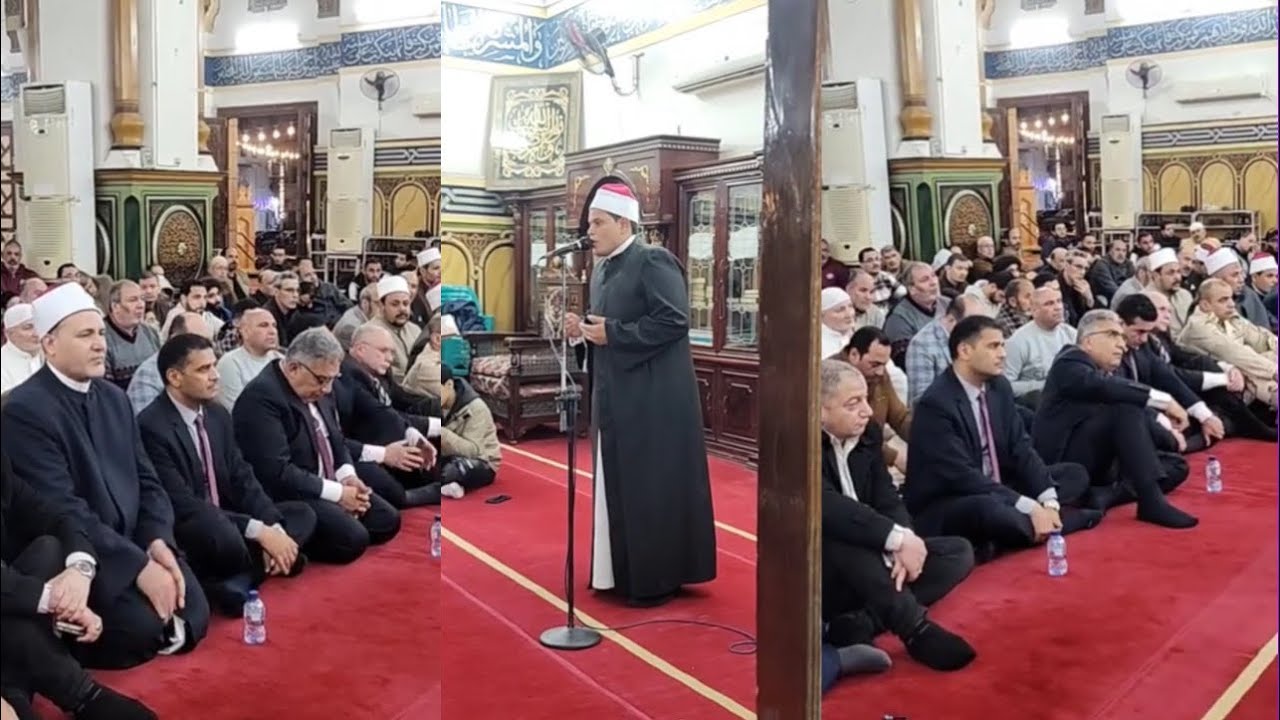 من تواضع لله رفعه الله اللواء طارق مرزوق محافظ الدقهلية ووكيل وزارة الأوقاف يحتفلون بليلة القدر