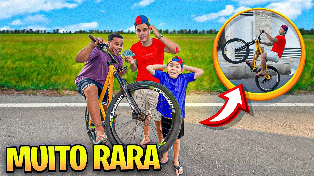 COMPREI UMA BIKE DE GRAU! *valeu a pena ? 🤔