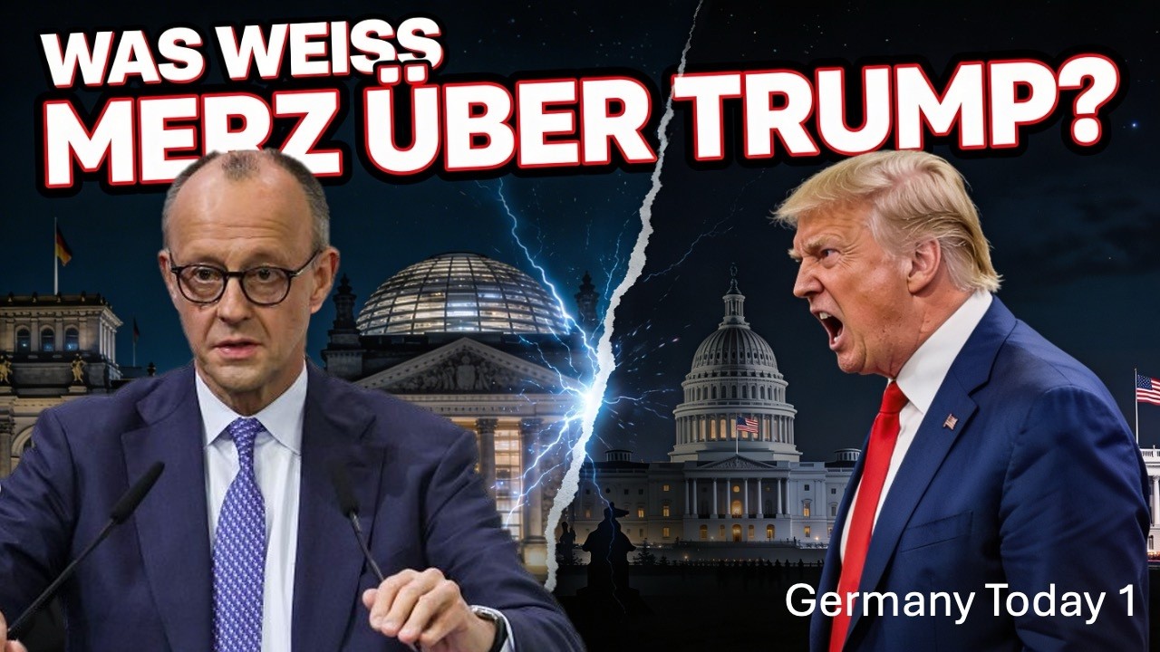 Was weiss Merz,  dass er sich traut, Trump die Stirn zu bieten?