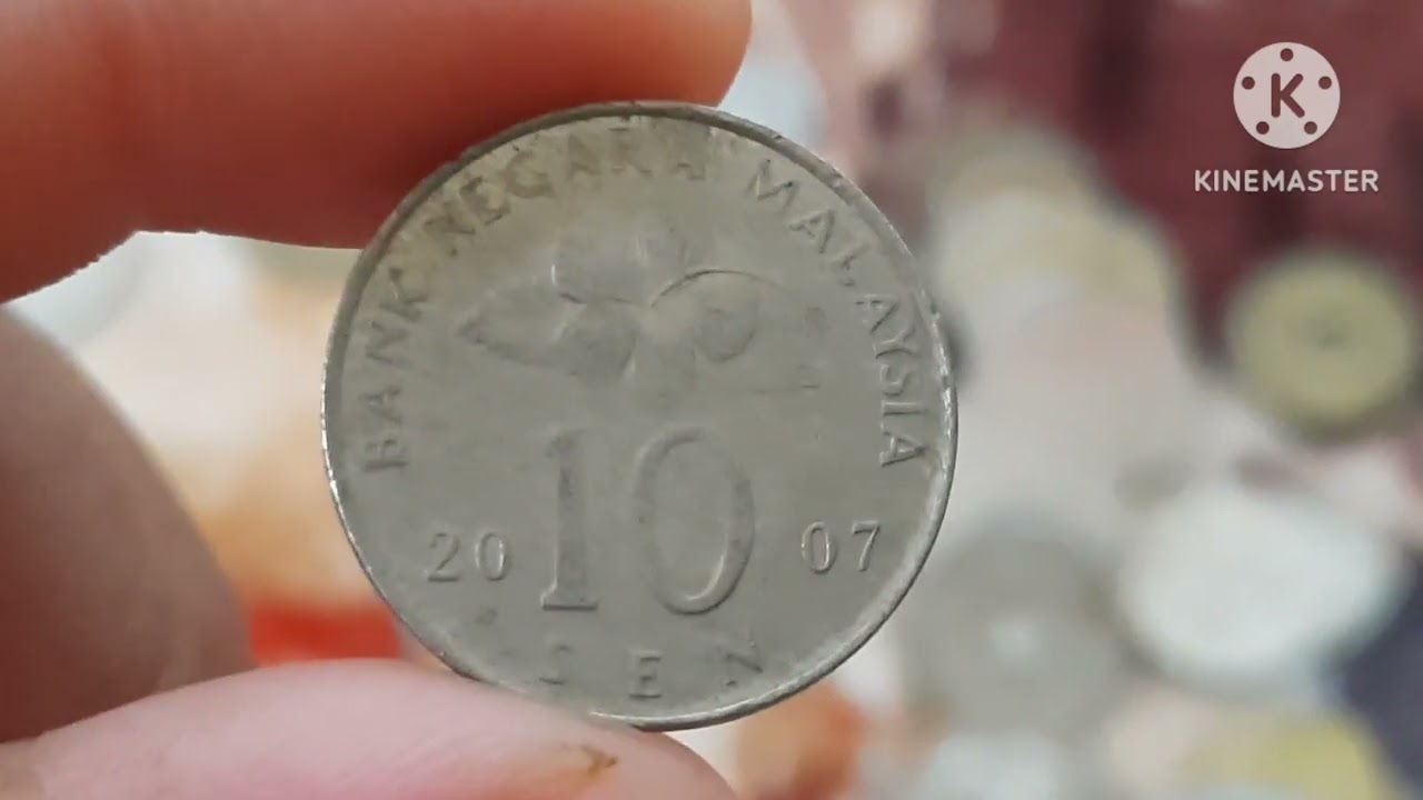 10 SEN 2007 MALAYSIA COIN 🇲🇾