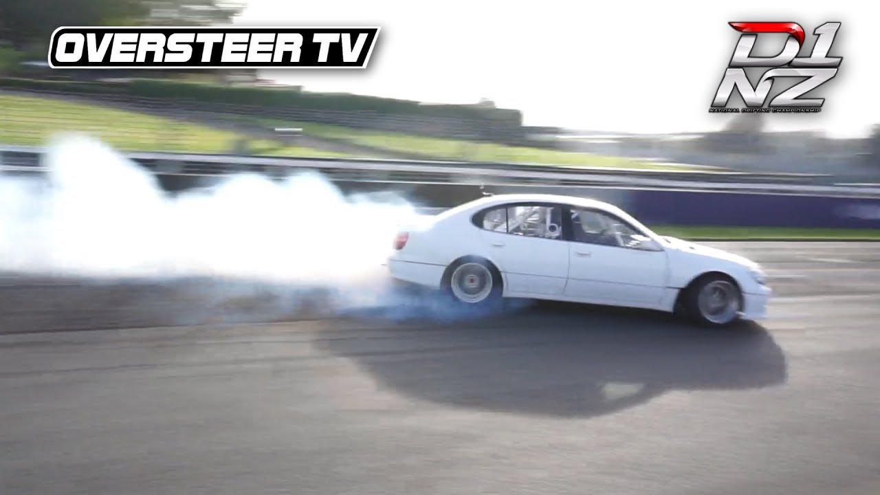 Carl Thompson Drifting 4-Rotor 26b Lexus GS300 - Pukekohe Raceway 2017