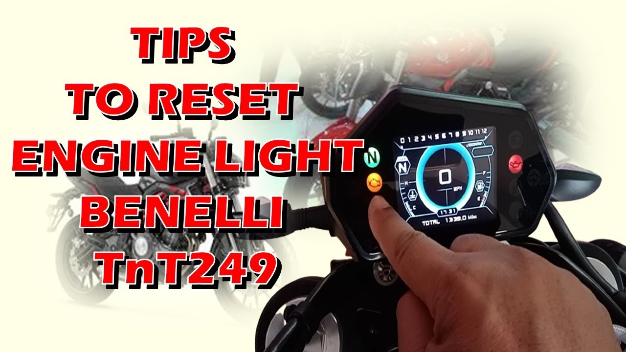 Step to Reset Engine Light TnT249